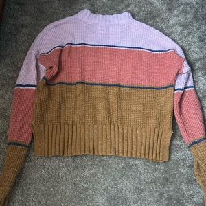 Multicolored sweater